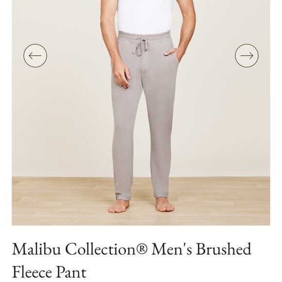 Malibu Collection® Men's Brushed Fleece Pant - Picture 1 of 7